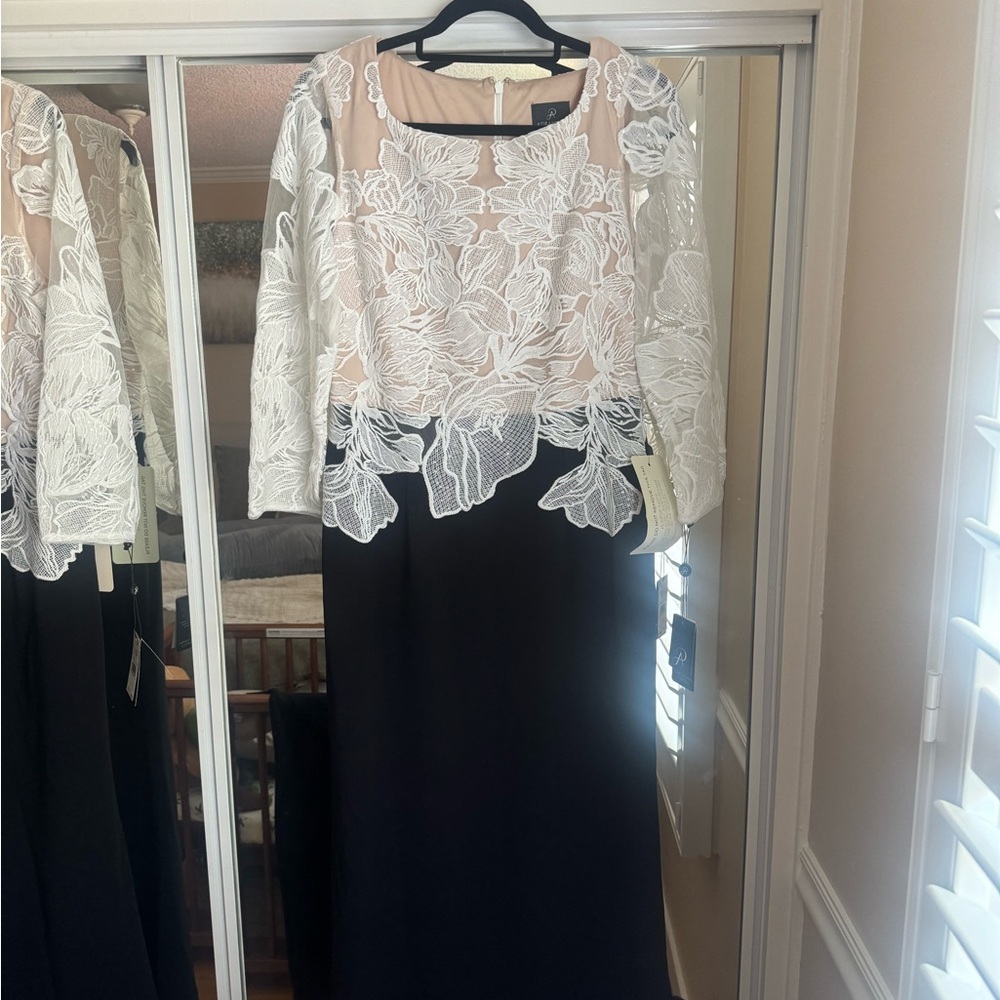 Adrianna Papell embroidered dress